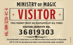 Кардхолдер «Фантастические твари. Билет в министерство» - Фото 1