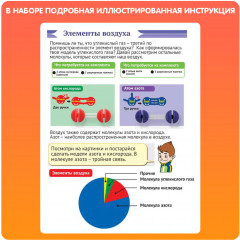 Набор для опытов «Атомы и молекулы» - Фото 4