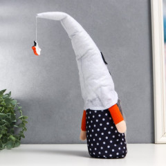 Кукла интерьерная «Гном в колпаке-приведение» - Фото 3