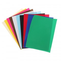 Бумага цветная бархатная А4 «Erich Krause», 10 листов, 10 цветов - Фото 1
