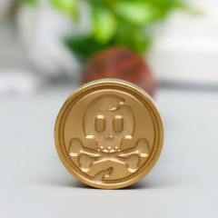 Печать для сургуча «Череп и кости» - Фото 1