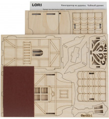 Конструктор из дерева «Чайный домик» - Фото 1