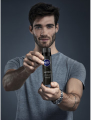 Гель для бритья чёрный «Ultra» с активным углём ультрагладкое скольжение, 200 мл - Фото 5