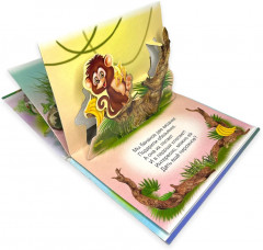 В зоопарке. Книжка-панорама с движущимися картинками - Фото 2