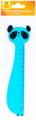 Линейка пластиковая «Панда» - Фото 3
