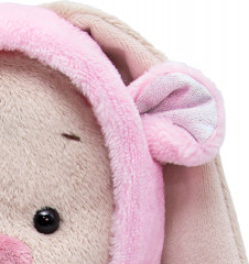 Игрушка мягкая «Зайка Ми в меховом комбинезоне» - Фото 3