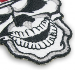 Термоаппликация «Череп-мишень» - Фото 1