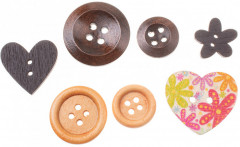 Пуговицы декоративные «Ассорти №5» - Фото 5