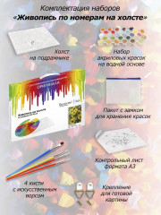 Картина по номерам «Поздравляю!» - Фото 3