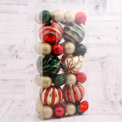 Набор шаров ёлочных «Новогодний маскарад» - Фото 1