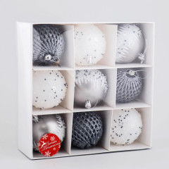 Набор шаров ёлочных «Металлик» - Фото 1