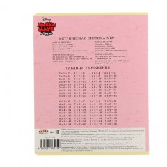 Тетрадь «Мини Маус», 12 листов, клетка, в ассортименте - Фото 1