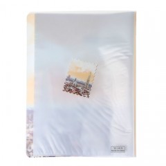 Папка с 30 прозрачными файлами А4 «Города», в ассортименте - Фото 1