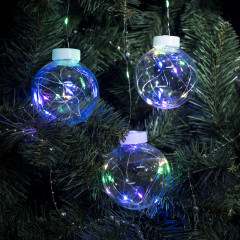 Гирлянда-бахрома с насадками «Шарики» - Фото 3