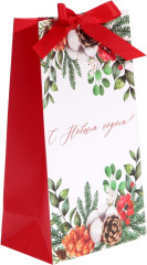 Пакет подарочный «Новогодняя пора» - Фото 1