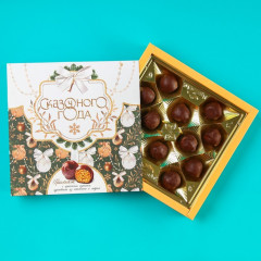 Грильяж с арахисом, изюмом, цукатами апельсина и медом «Сказочного года» - Фото 1