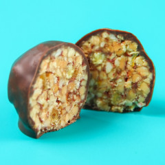 Грильяж с арахисом, изюмом, цукатами апельсина и медом «Сказочного года» - Фото 3