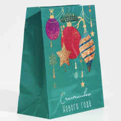 Пакет ламинированный «Счастливого Нового года» - Фото 1