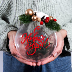 Шар ёлочный «С Новым годом!» - Фото 2