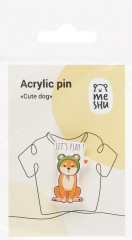 Значок акриловый «Cute dog» - Фото 2