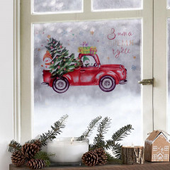 Набор наклеек для окон «Зима — время чудес» - Фото 1