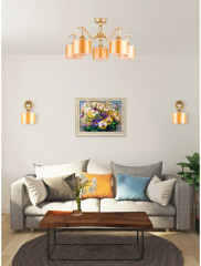 Картина по номерам «Ноктюрн Анютины глазки» - Фото 4