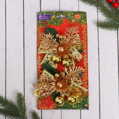 Набор украшений ёлочных «Зимнее чудо» - Фото 2