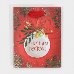 Пакет ламинированный «Снежинка» - Фото 5