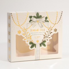 Коробка подарочная «Новый год — время объятий» - Фото 2