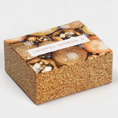 Коробка сборная «Новогодние шары» - Фото 2