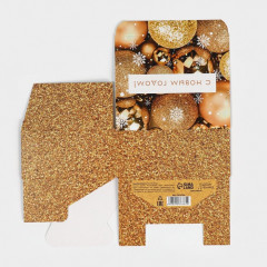 Коробка сборная «Новогодние шары» - Фото 4