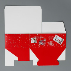 Коробка сборная «Новогодняя акварель» - Фото 5