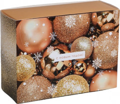 Коробка сборная «Новогодние шары» - Фото 1