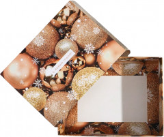 Коробка сборная «Новогодние шары» - Фото 3