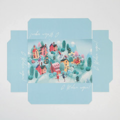 Коробка подарочная «Город новогодний» - Фото 5