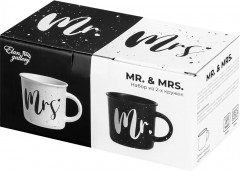 Набор кружек «Mr.& Mrs.» - Фото 4