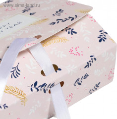 Коробка складная подарочная «Новогодняя» - Фото 3