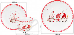 Набор посуды «Веселые гномики» - Фото 1