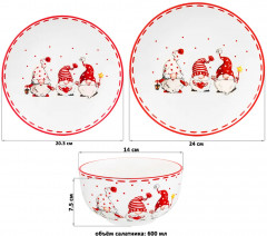 Набор посуды «Весёлые гномики» - Фото 1