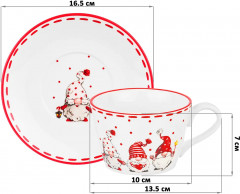 Чайный набор «Веселые гномики» - Фото 1