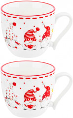 Набор чашек для капучино и латте «Веселые гномики» - Фото 4