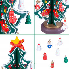Набор для творчества «Деревянная ёлочка 3D с игрушками» - Фото 10