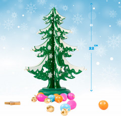Набор для творчества «Ёлочка 3D с игрушками» - Фото 4