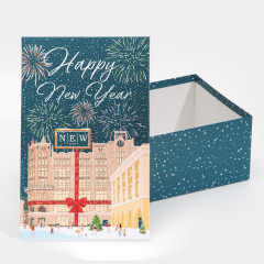 Набор коробок подарочных 3 в 1 «Happy New Year» - Фото 2
