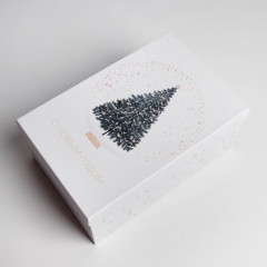 Набор коробок подарочных 3 в 1 «Ёлочки» - Фото 7