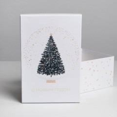 Набор коробок подарочных 3 в 1 «Ёлочки» - Фото 9