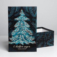 Набор коробок подарочных 3 в 1 «Ёлочки» - Фото 8