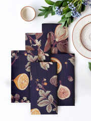 Комплект полотенец вафельных - Фото 5