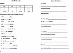 Рабочая тетрадь по грамматике немецкого языка - Фото 1