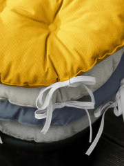 Подушка на стул с тафтингом - Фото 6